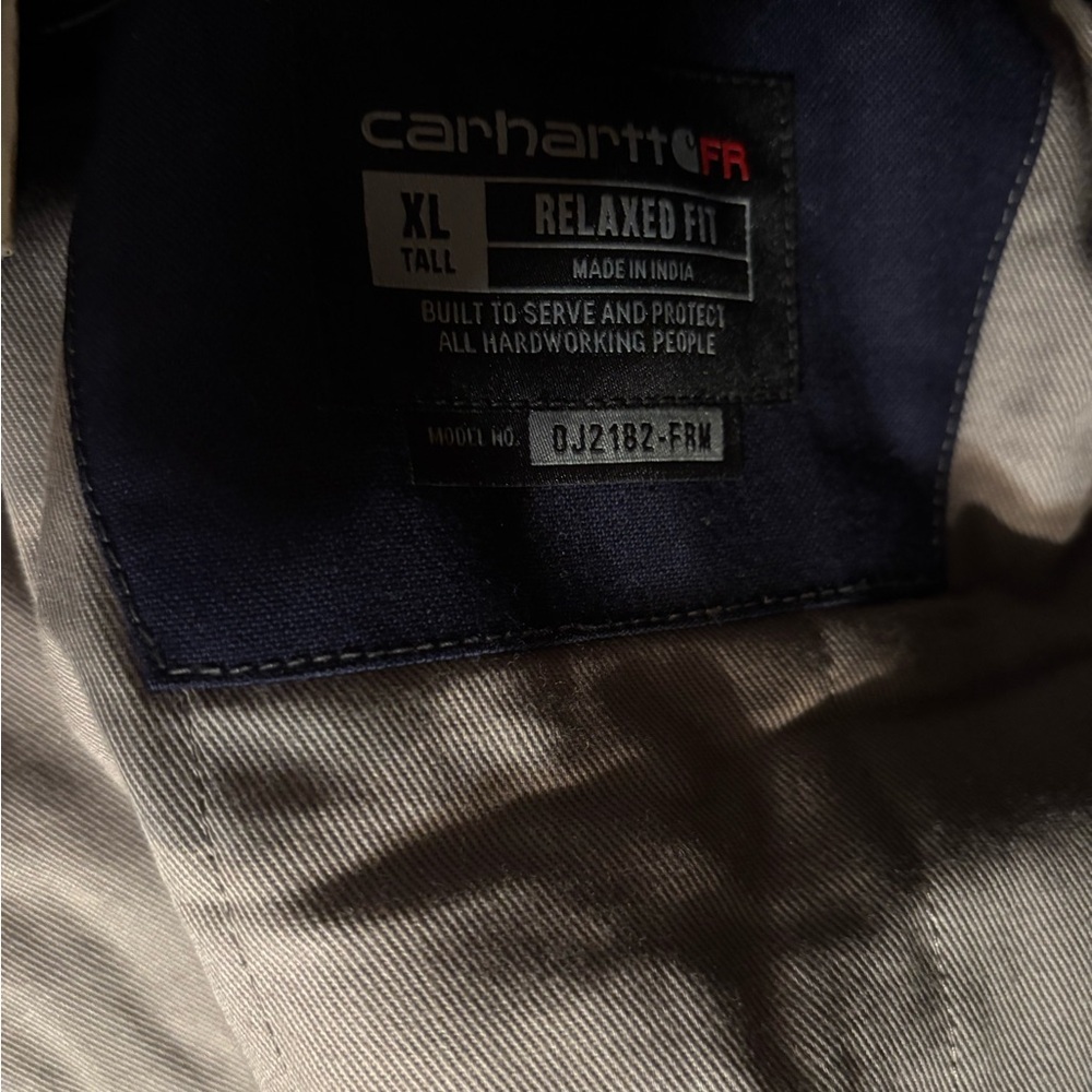 Carhartt Flame Resistant Full Swing Quick Duck Insulated Coat. Size XL Tall. NWT - Picture 6 of 6